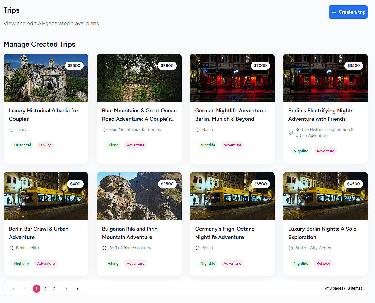 Travel App